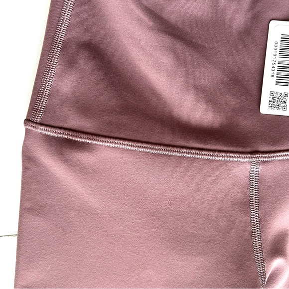 ❣️ LULULEMON Women’s Wunder Under Crop HR Leggings. Mauve/Dark Rose. Size: 4 - Picture 7 of 15